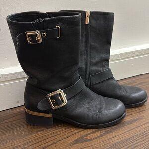 Vince camuto moto boot size 7.5/38